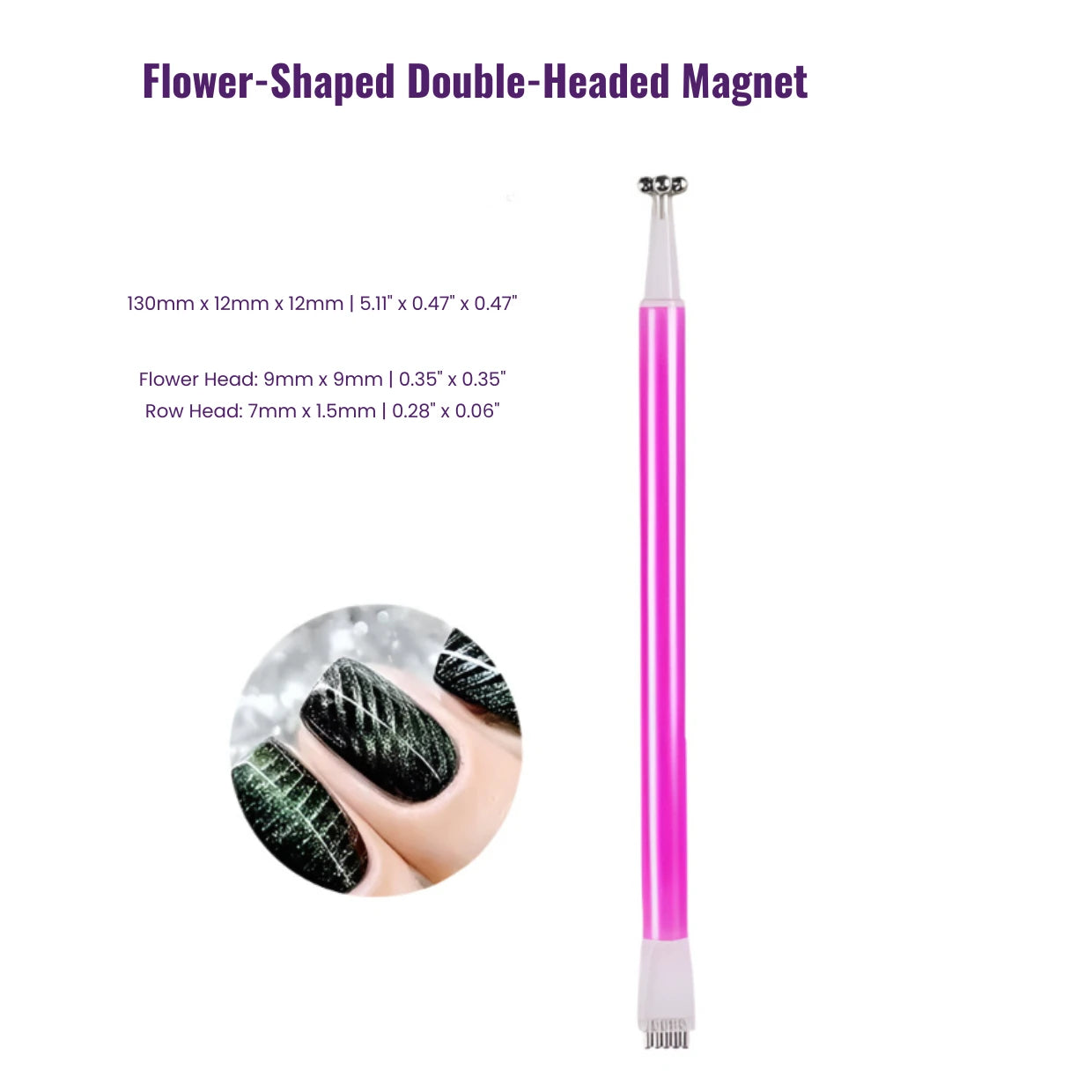 4Pcs Cat Eye Magnetic Nail Art Set