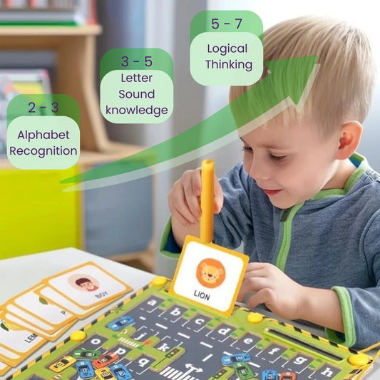 Montessori Magnetic Maze Board