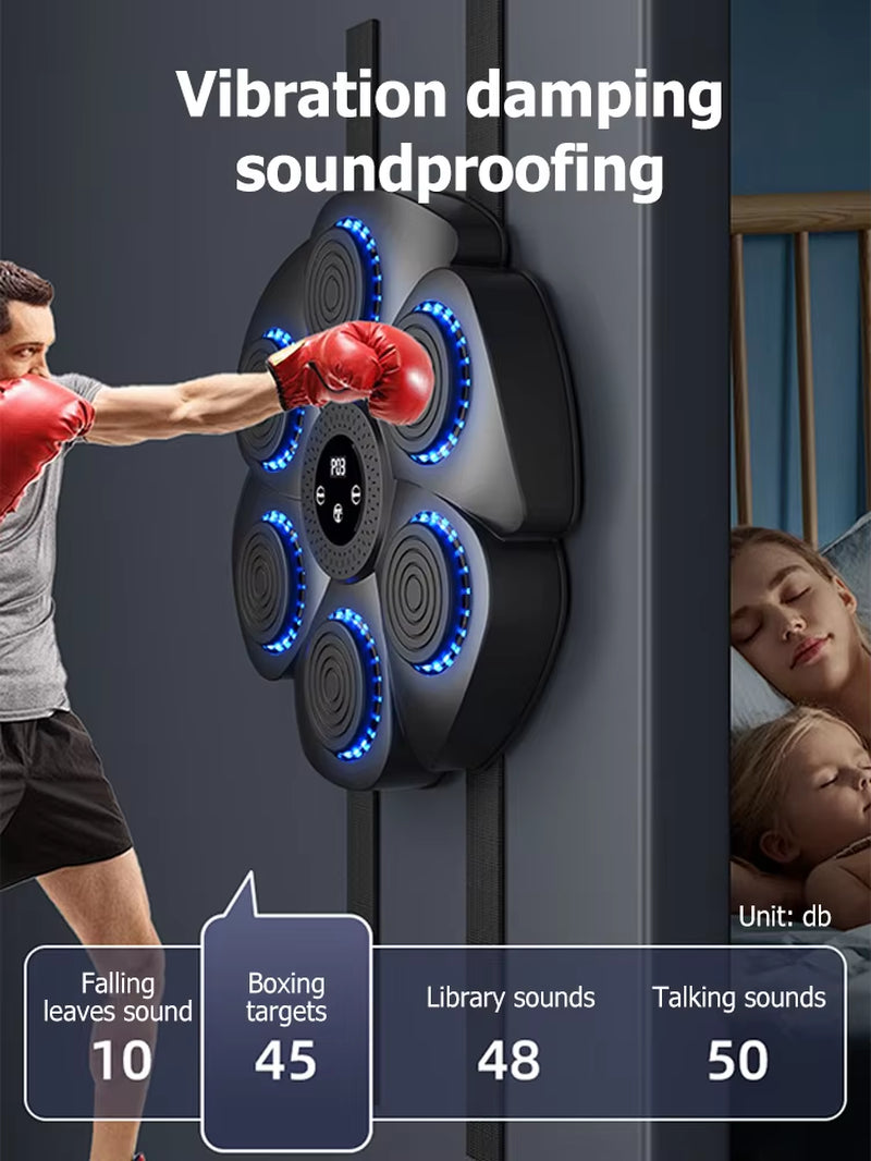 Smart Bluetooth Wall Mounted Boxing Machine - JoyClik