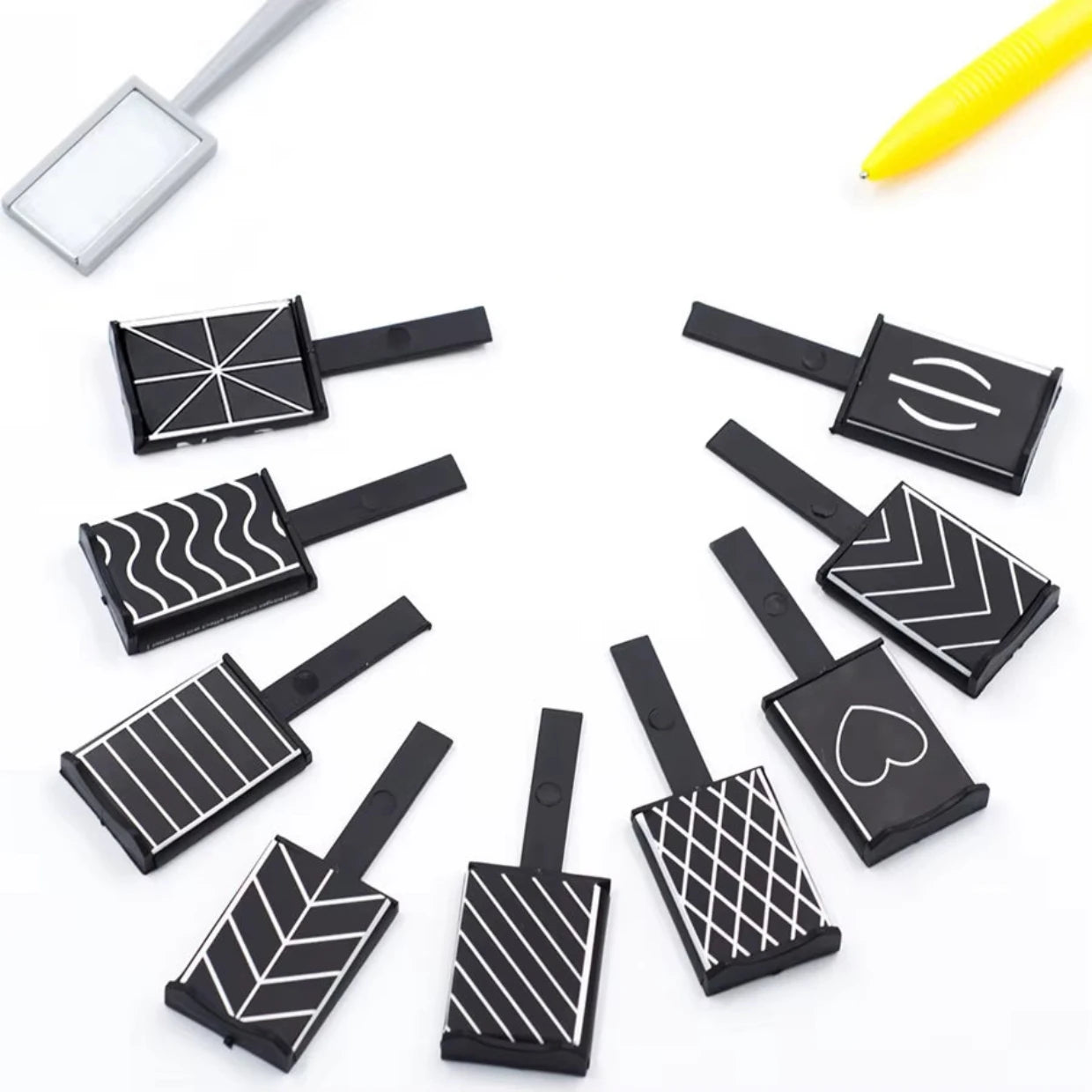 11 Pcs Cat Eye Nail Art Magnet Set