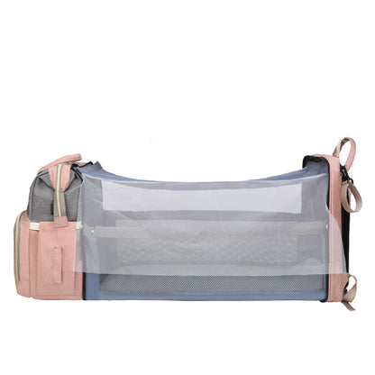 Baby Diaper Bag with Crib