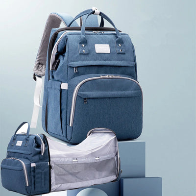 Baby Diaper Bag with Crib