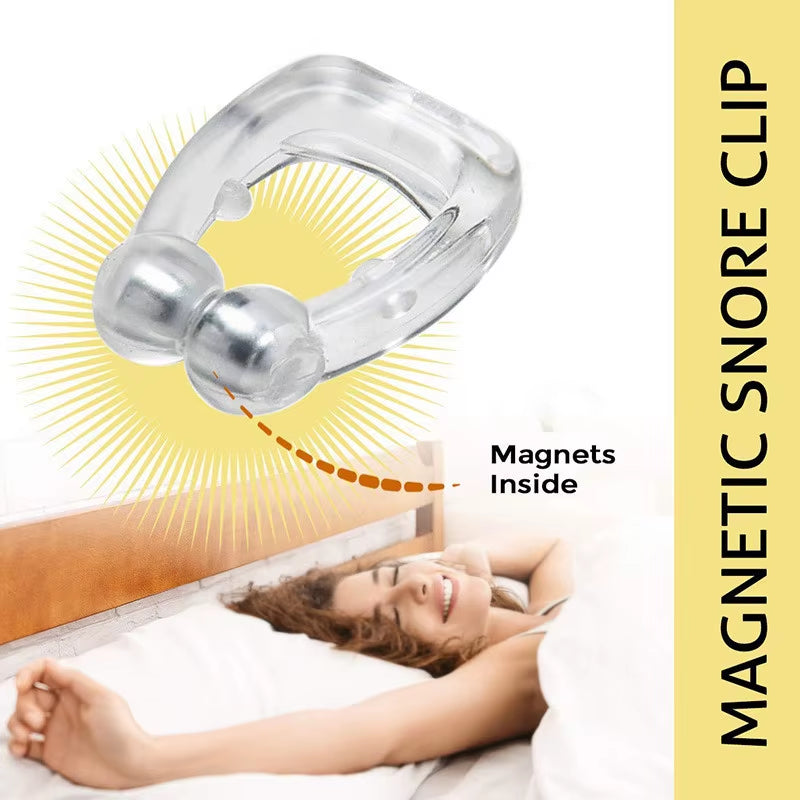 SilentMag™ Anti-Snore Clip – Breathe Easy, Sleep Soundly - JoyClik