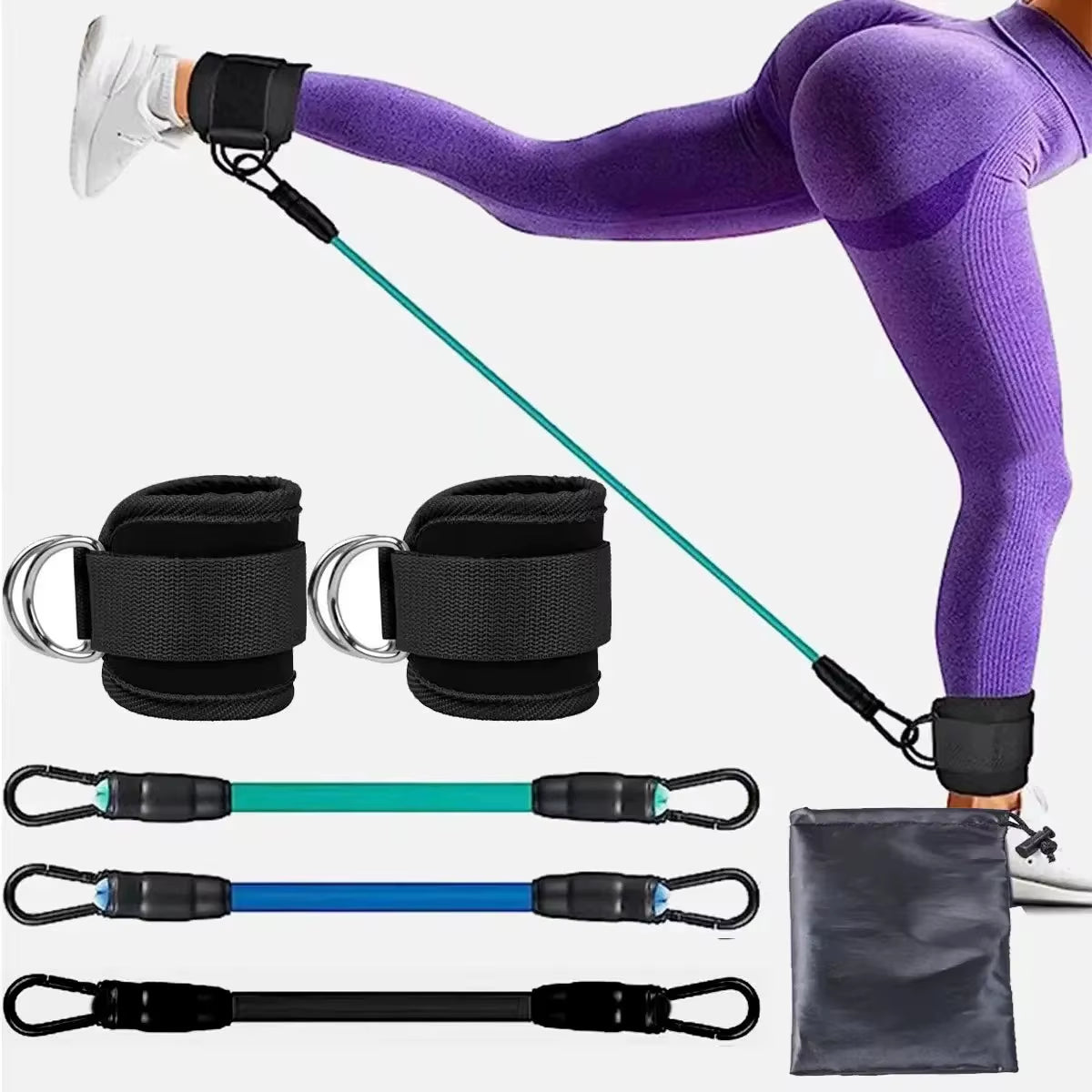 Ankle Strap Resistance Band Set - JoyClik