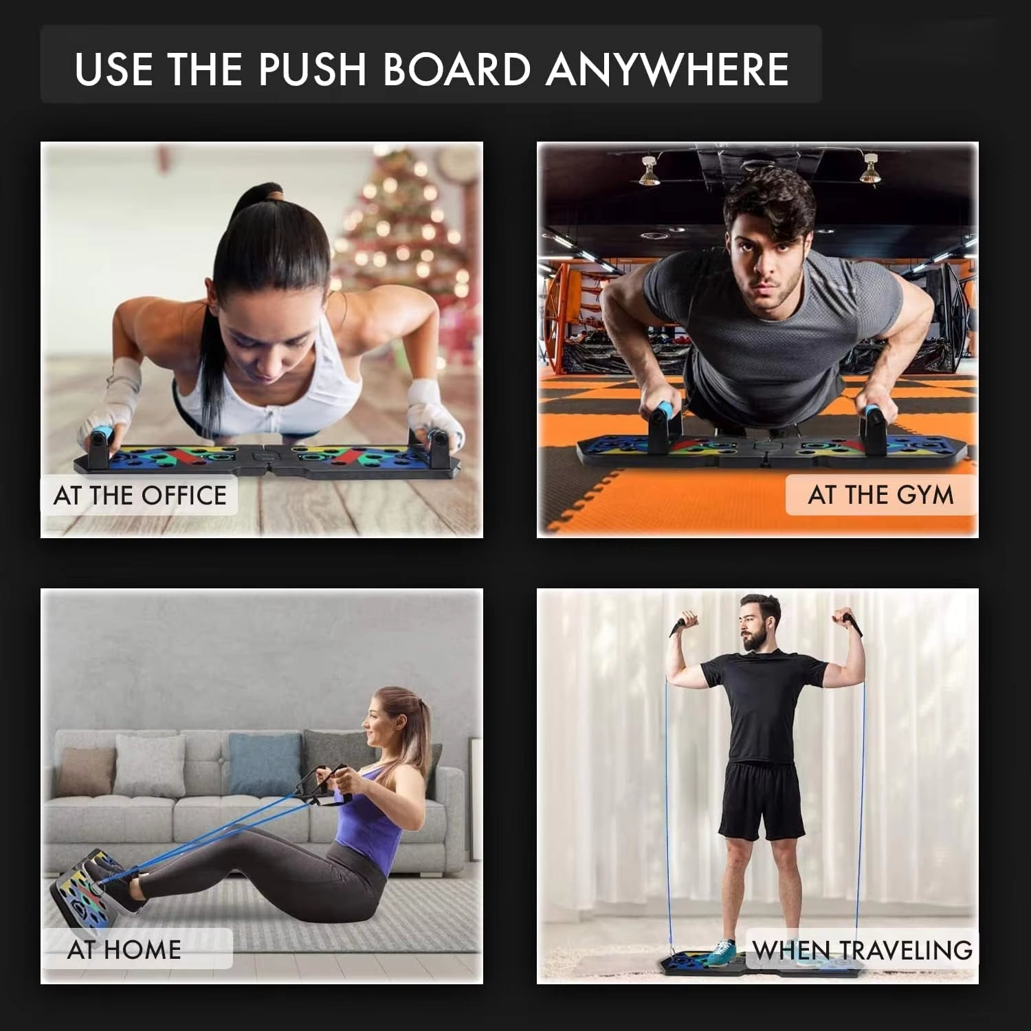 12 in 1 Push up Board - JoyClik