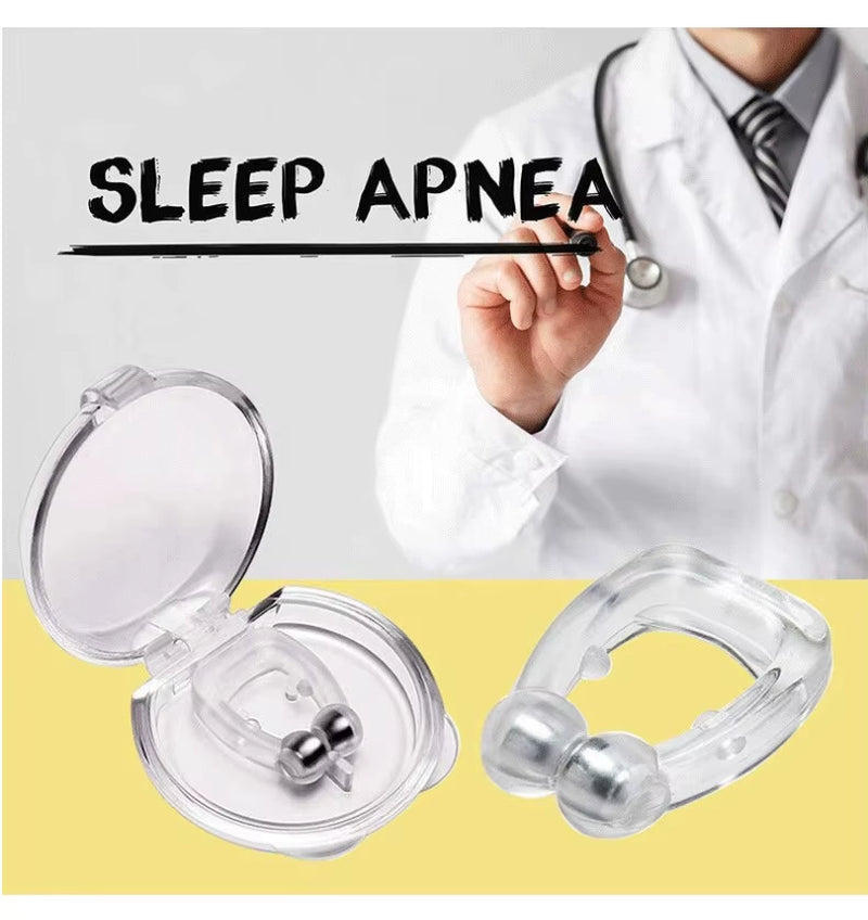 SilentMag™ Anti-Snore Clip – Breathe Easy, Sleep Soundly - JoyClik