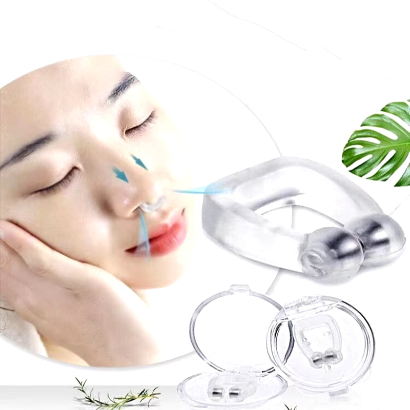 SilentMag™ Anti-Snore Clip – Breathe Easy, Sleep Soundly - JoyClik