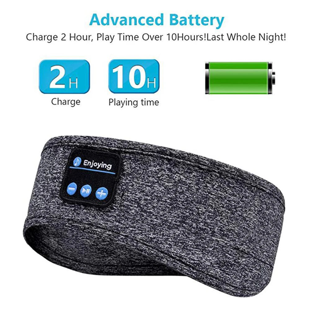 Bluetooth Sleep & Sport Headband – Ultra-Thin Speakers - JoyClik