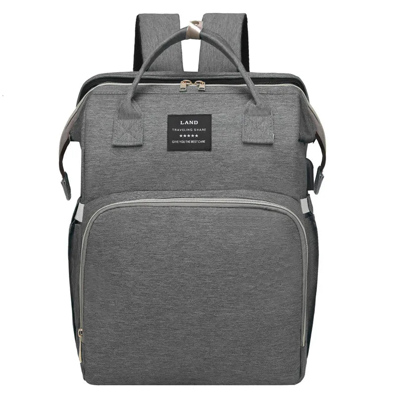Baby Diaper Bag with Crib