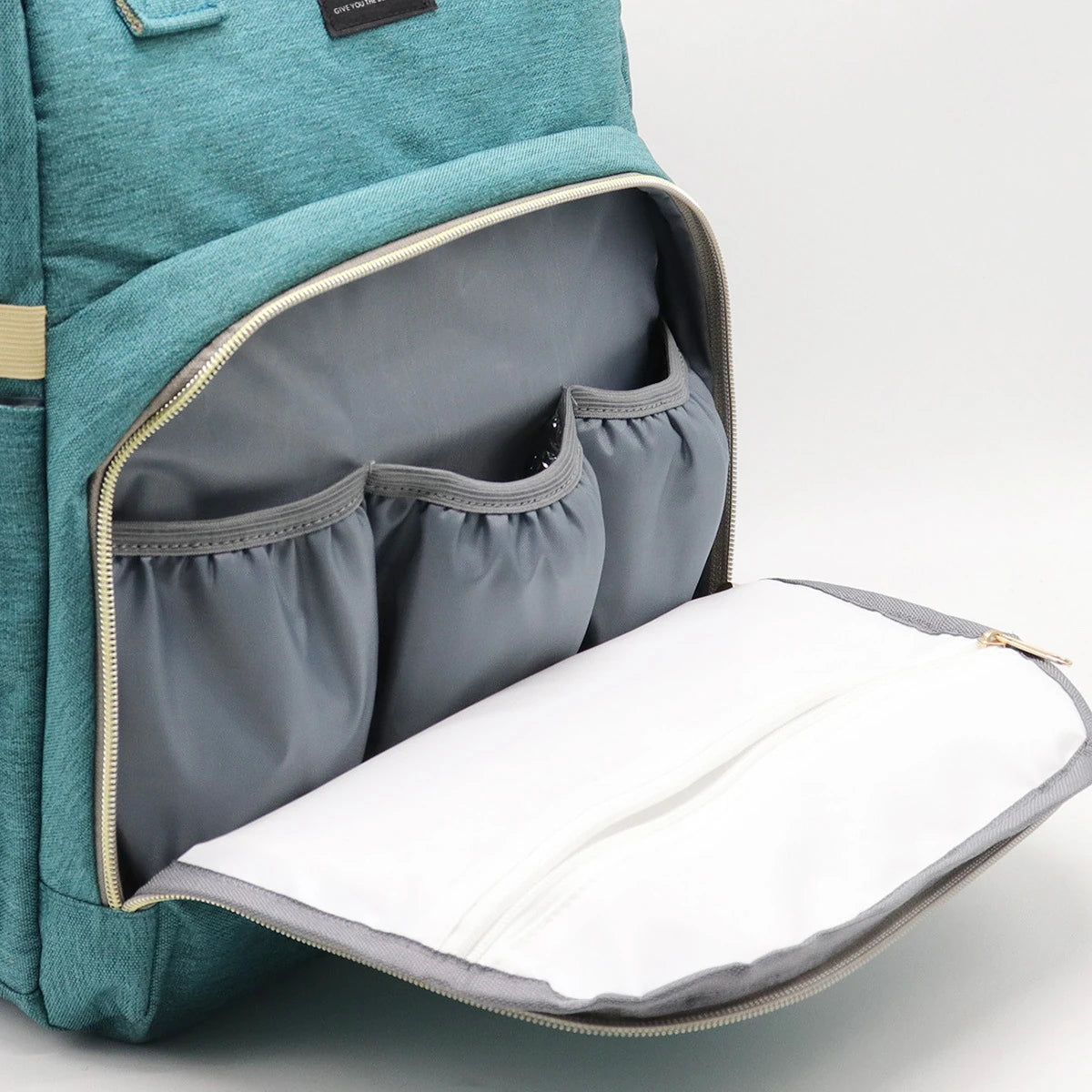 Baby Diaper Bag with Crib
