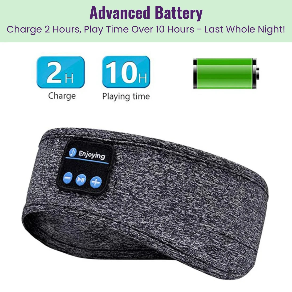 Wireless Bluetooth Headband