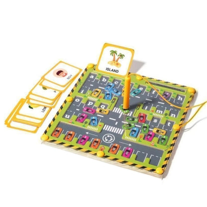 Montessori Magnetic Maze Board