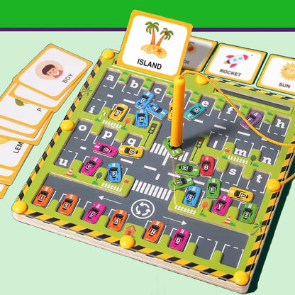 Montessori Magnetic Maze Board