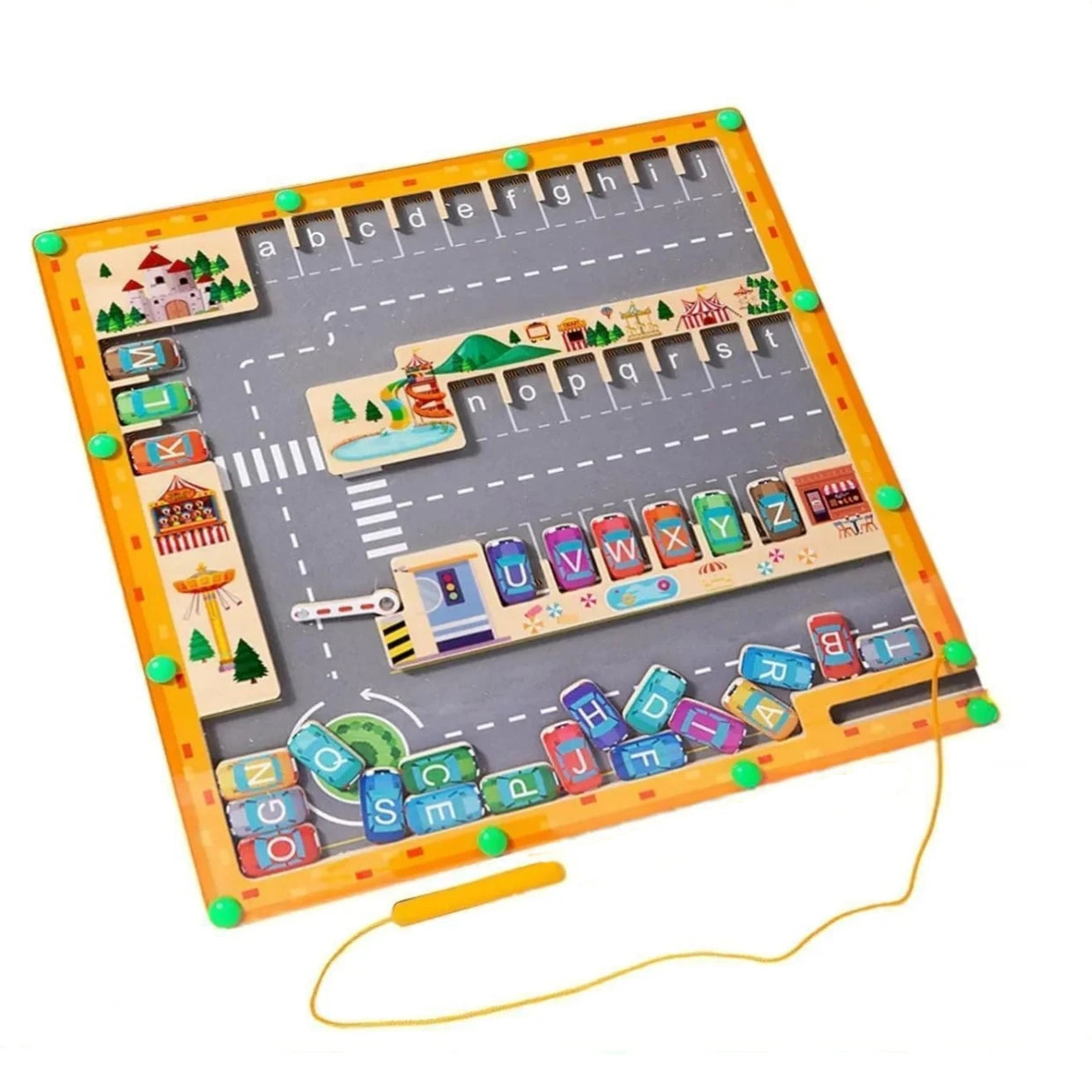 Montessori Magnetic Maze Board