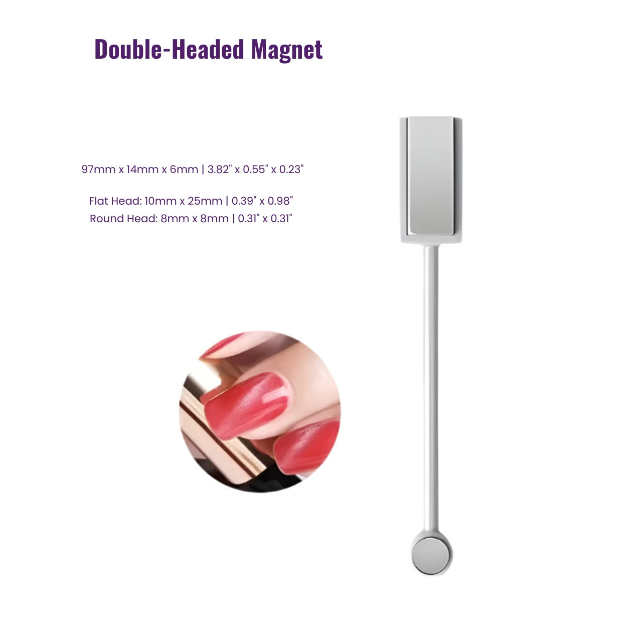 4Pcs Cat Eye Magnetic Nail Art Set