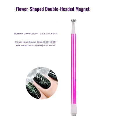 4Pcs Cat Eye Magnetic Nail Art Set