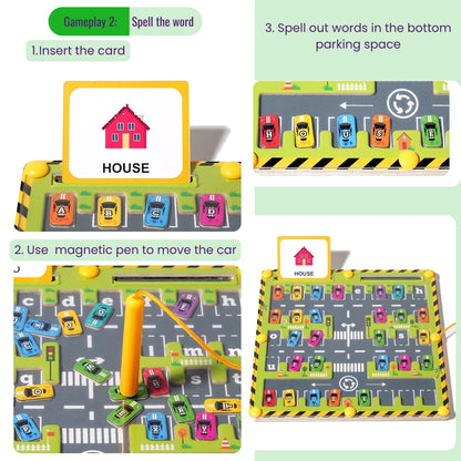 Montessori Magnetic Maze Board