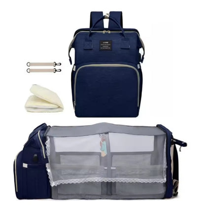 Baby Diaper Bag with Crib