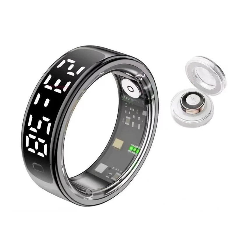 Wellness R13 LED Display Smart Ring
