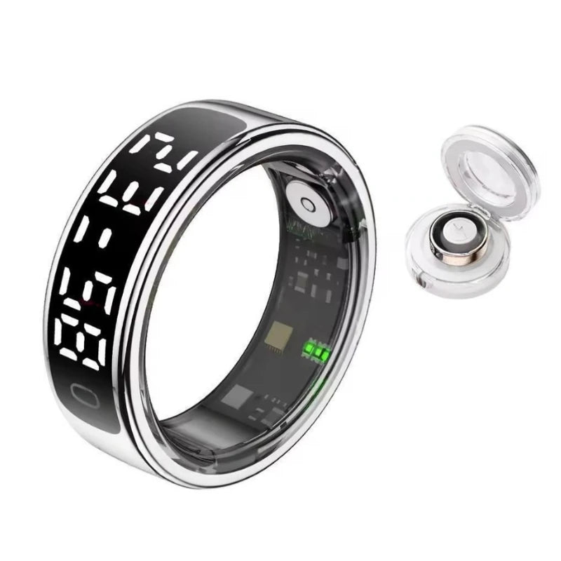 Wellness R13 LED Display Smart Ring
