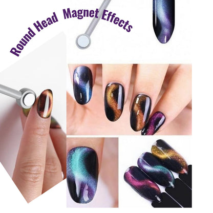 4Pcs Cat Eye Magnetic Nail Art Set
