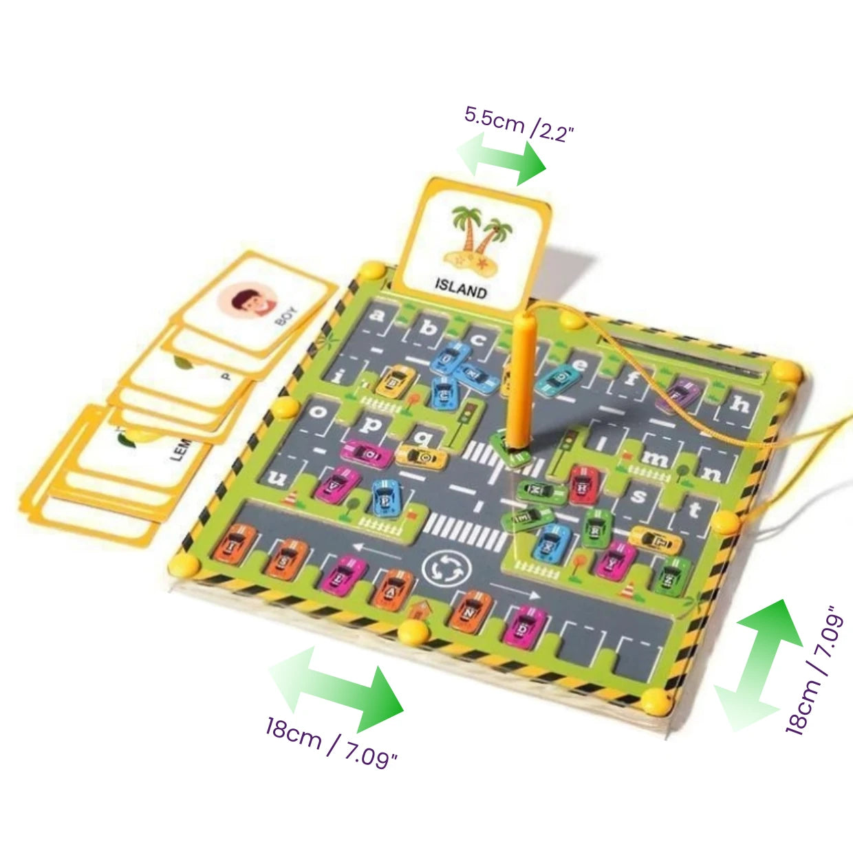 Montessori Magnetic Maze Board