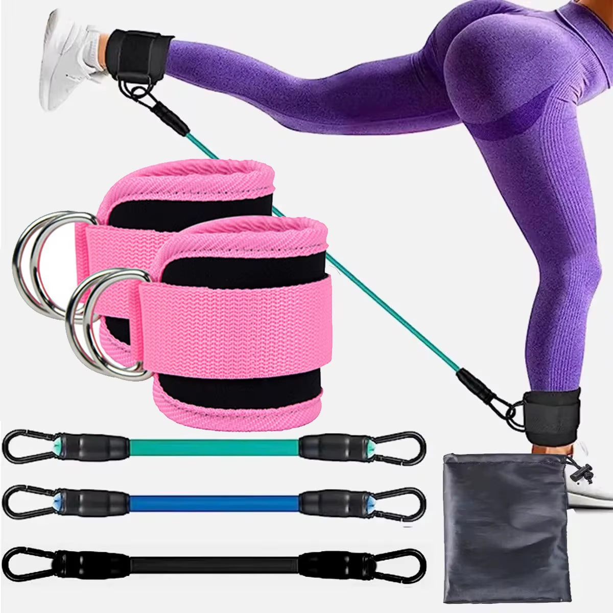 Ankle Strap Resistance Band Set - JoyClik