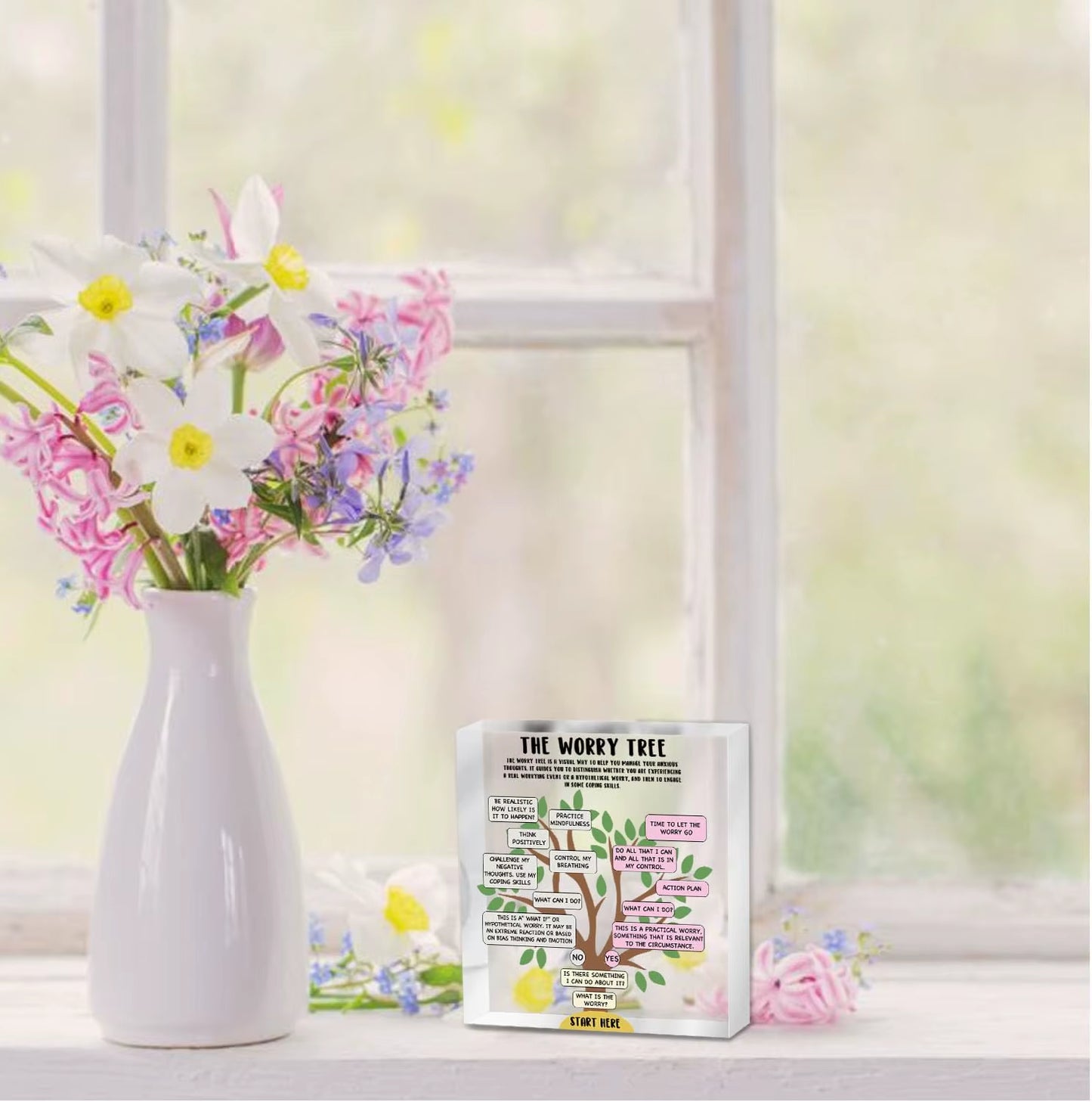 Inspirational Office Sign for Coworker Mental Health Gifts,Psychology Motivational Decorations,Corner Classroom Counseling Decor