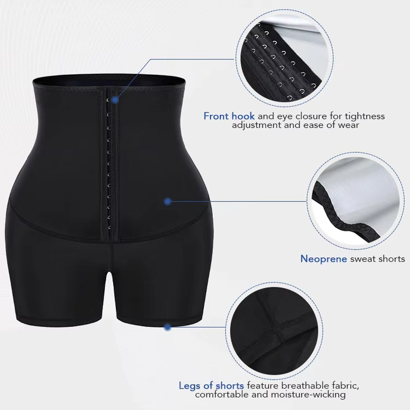 Women High Waist Sauna Slimming Pants - JoyClik