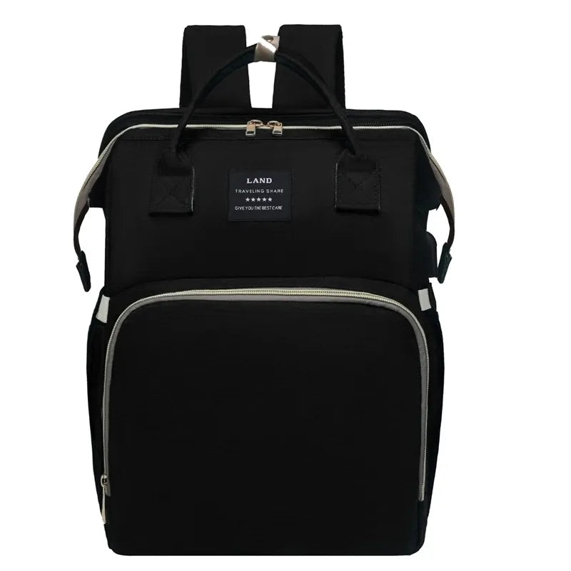 Baby Diaper Bag with Crib