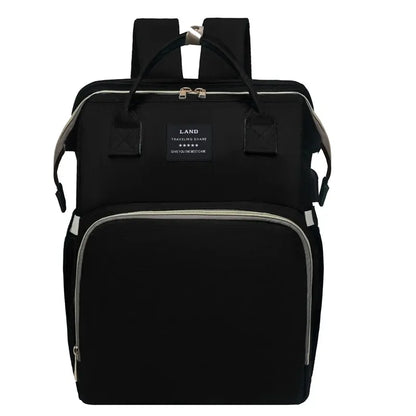 Baby Diaper Bag with Crib