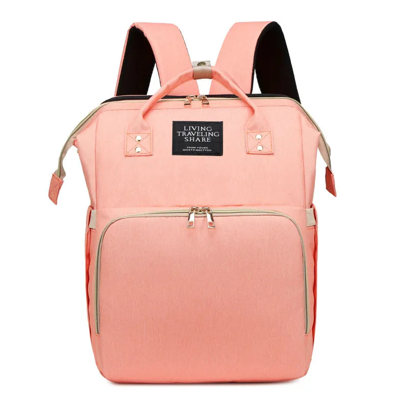Baby Diaper Bag with Crib