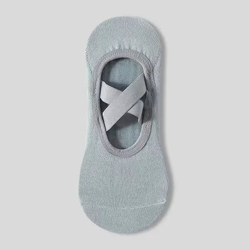 Woman's Breathable Non-Slip Yoga Socks - JoyClik