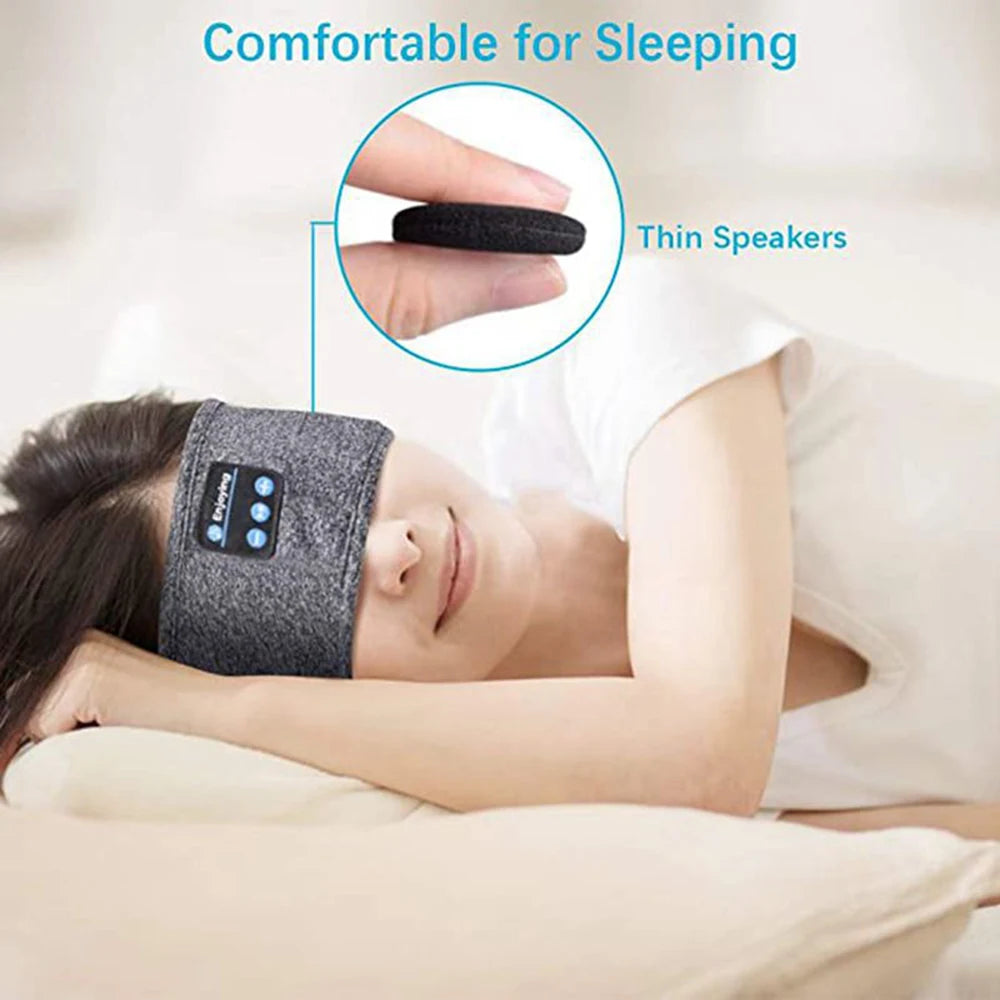 Bluetooth Sleep & Sport Headband – Ultra-Thin Speakers - JoyClik