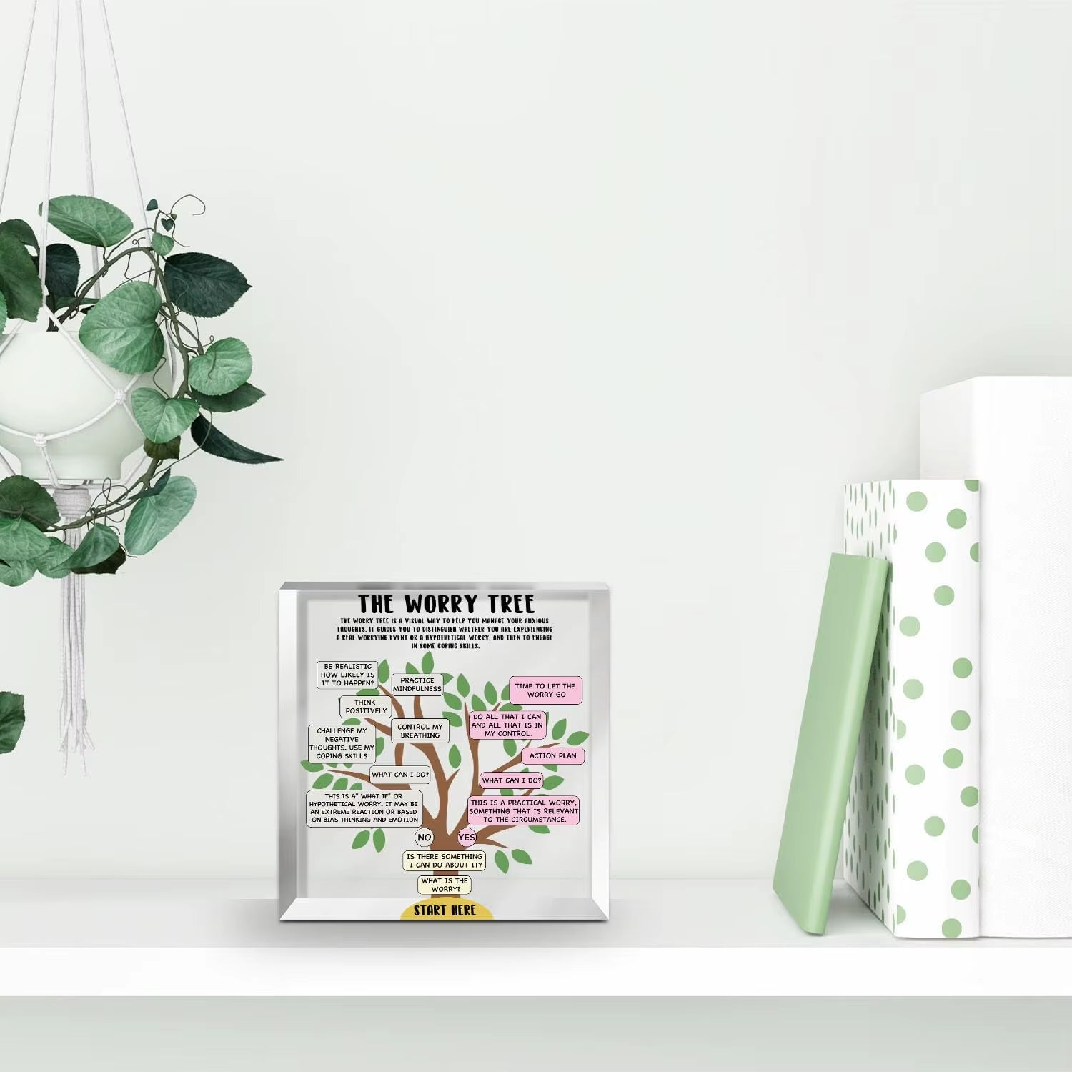 Inspirational Office Sign for Coworker Mental Health Gifts,Psychology Motivational Decorations,Corner Classroom Counseling Decor