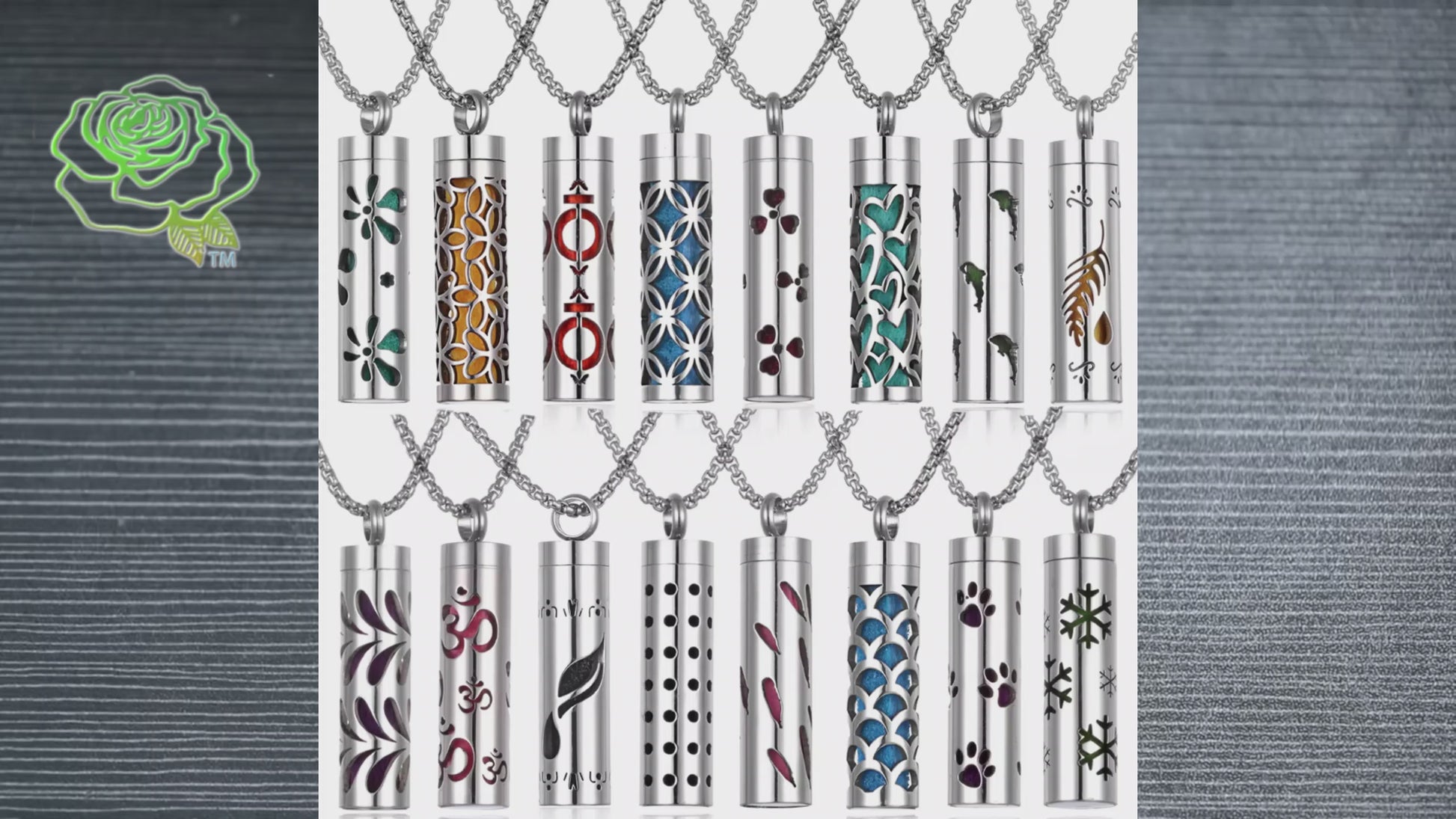 All pendants shown to indicate different styles