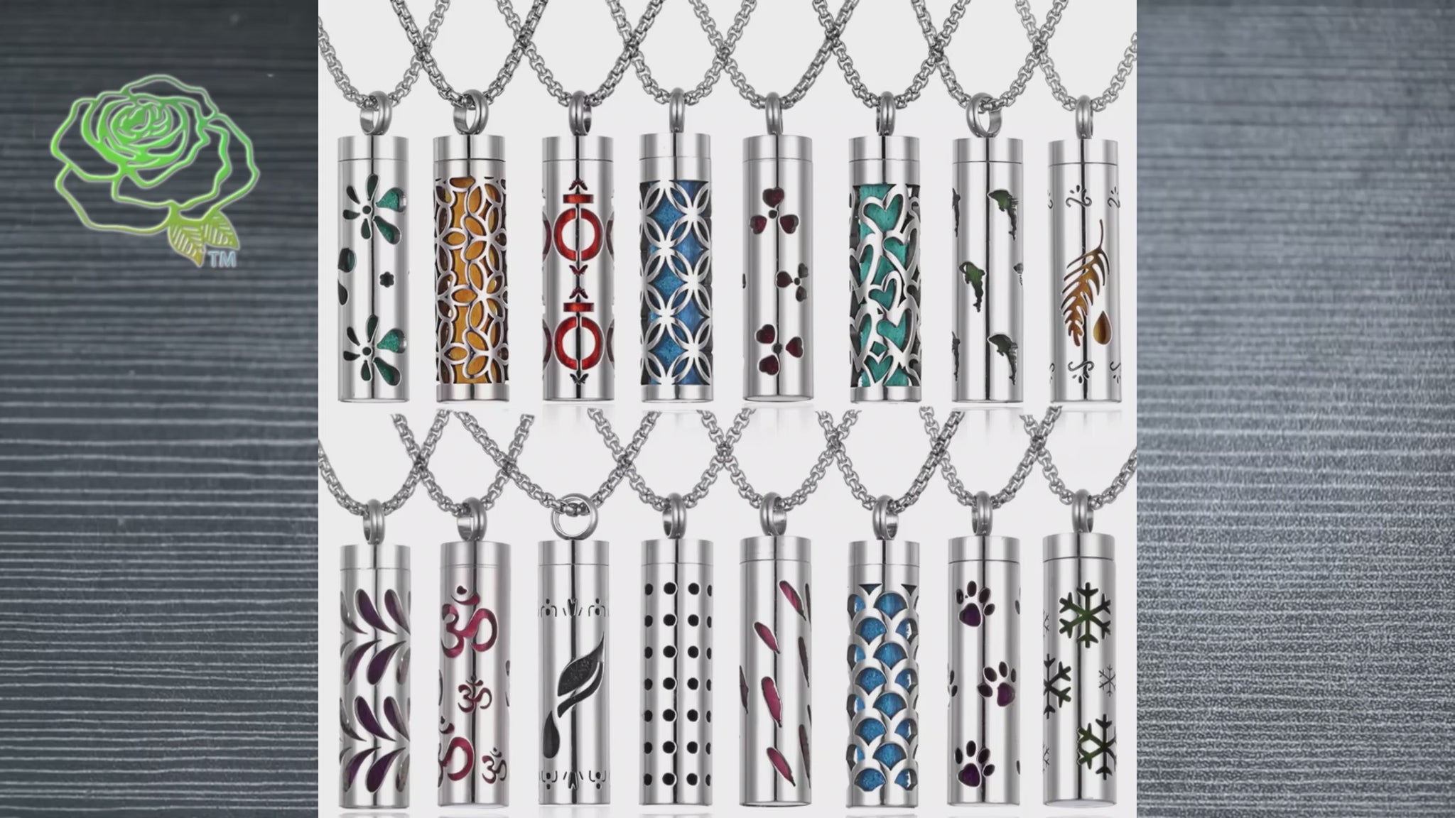 All pendants shown to indicate different styles